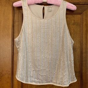 Womans sequined tank top from Forever 21